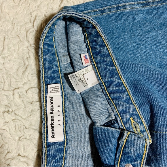 AA Denim Button-Up Mini Skirt - Picture 6 of 6